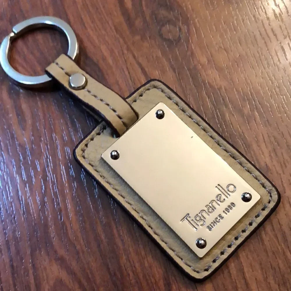 Tignanelllo Leather key chain tag